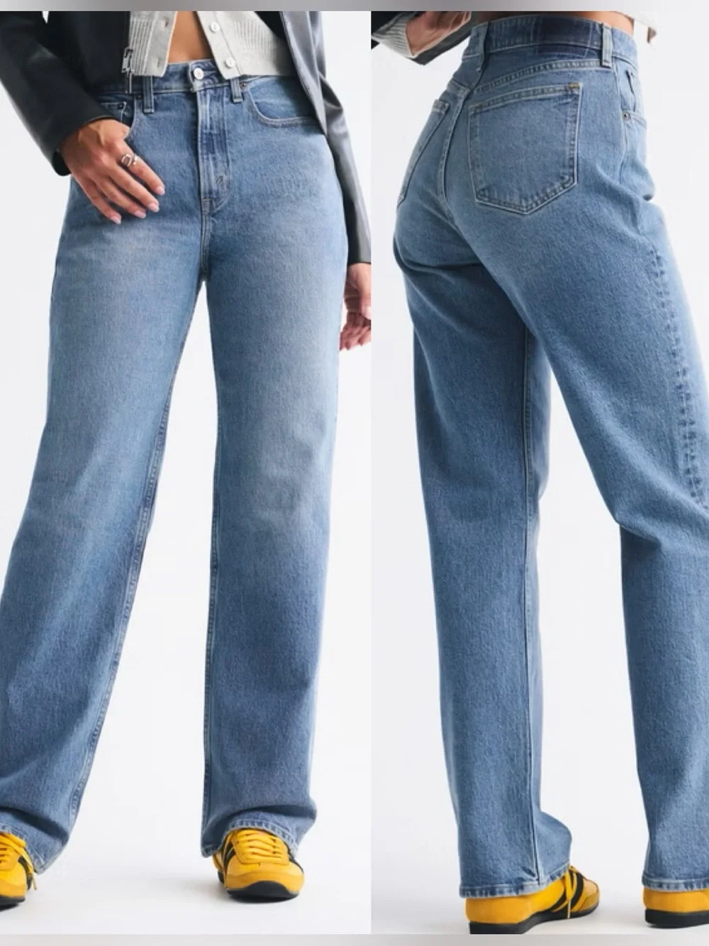 Abercrombie | Curve Love High Rise 90s Relaxed Jeans